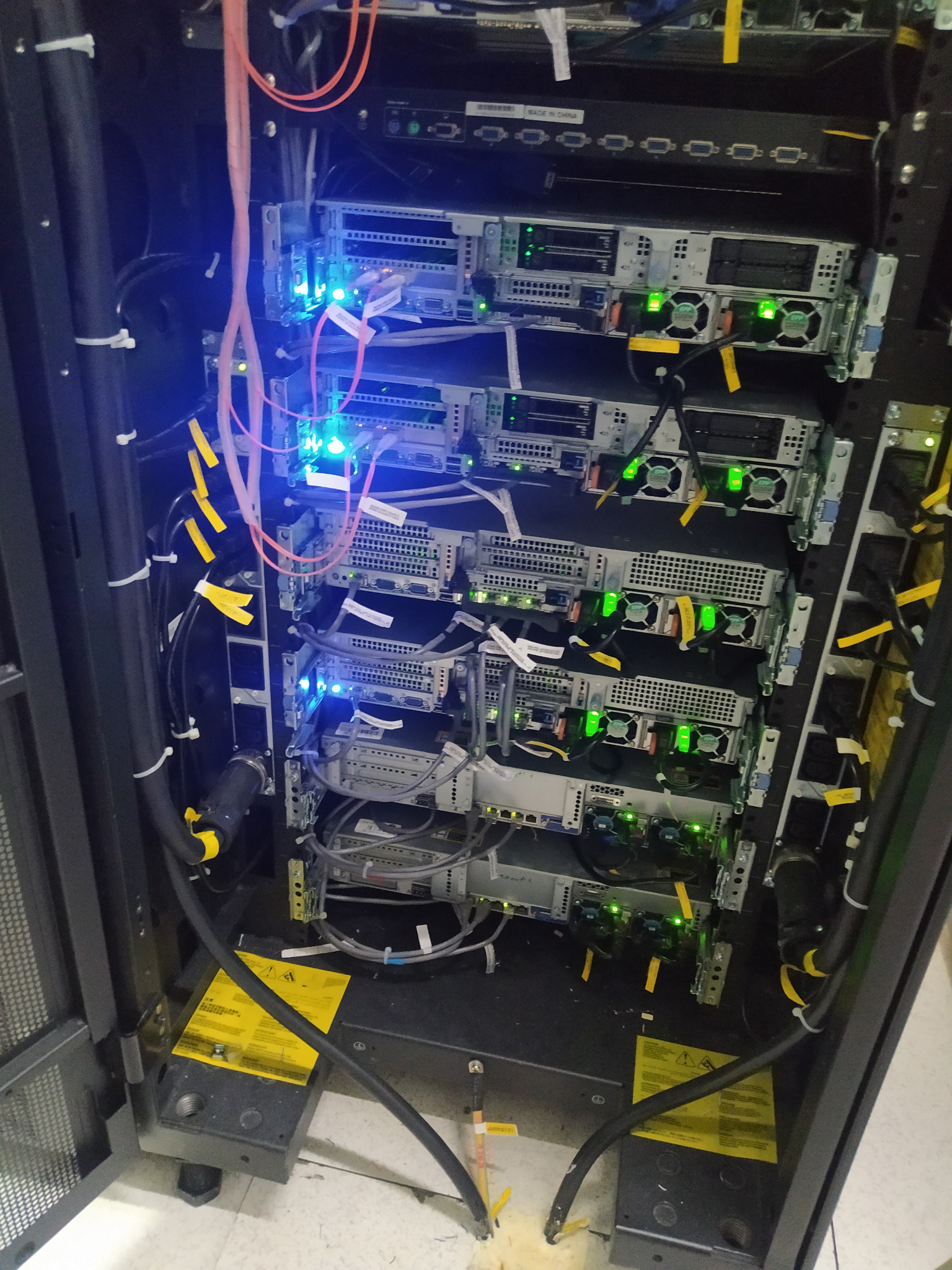 Infraestructura de servidores y cableado